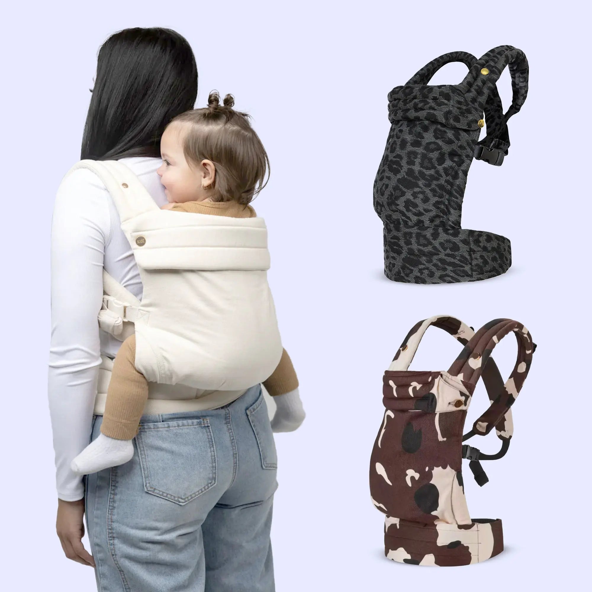 1+1 FREE | Classic Baby Carrier – Ergonomic Infant to Toddler Sling with Adjustable Straps & Breathable Design - TARHUS