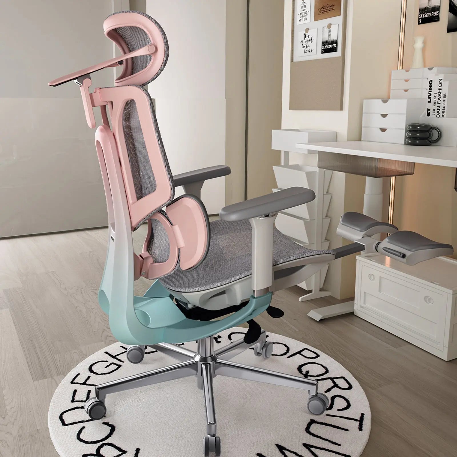 Pro Ergonomic Chair with Footrest - TARHUS