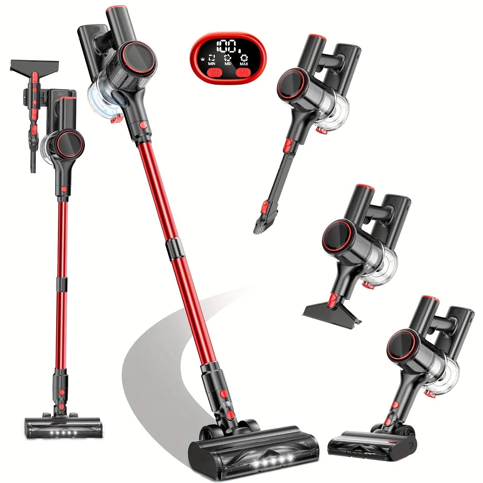 8-in-1 Lightweight Cordless Vacuum Cleaner - TARHUS