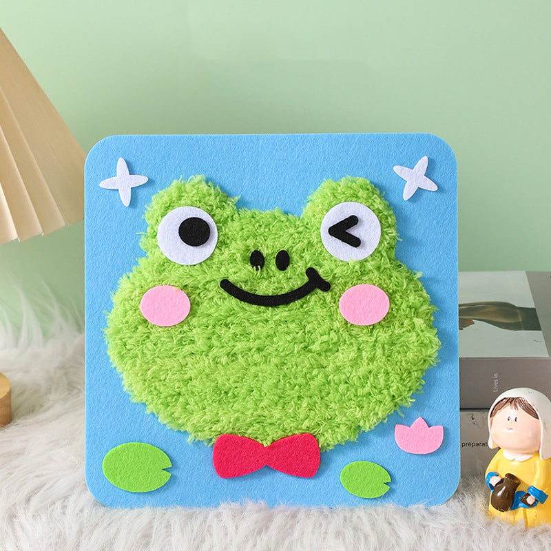 StitchJoy | DIY Embroidery Doll Set – Kids Craft Kit with Safe Tools & Colorful Yarn TARHUS Children's Toys