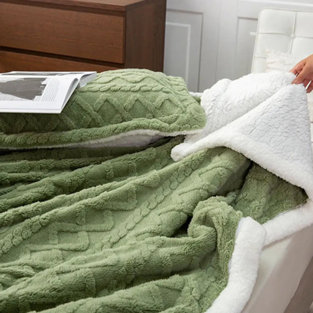 CozyNest Sherpa Blanket - TARHUS