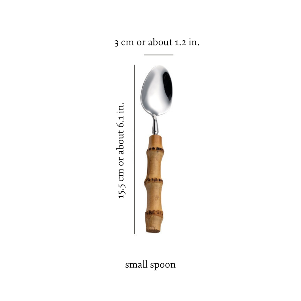 Bamboo | Natural Flatware Set – Eco-Friendly Dining Utensils for Modern Tableware TARHUS Kitchen Accessories