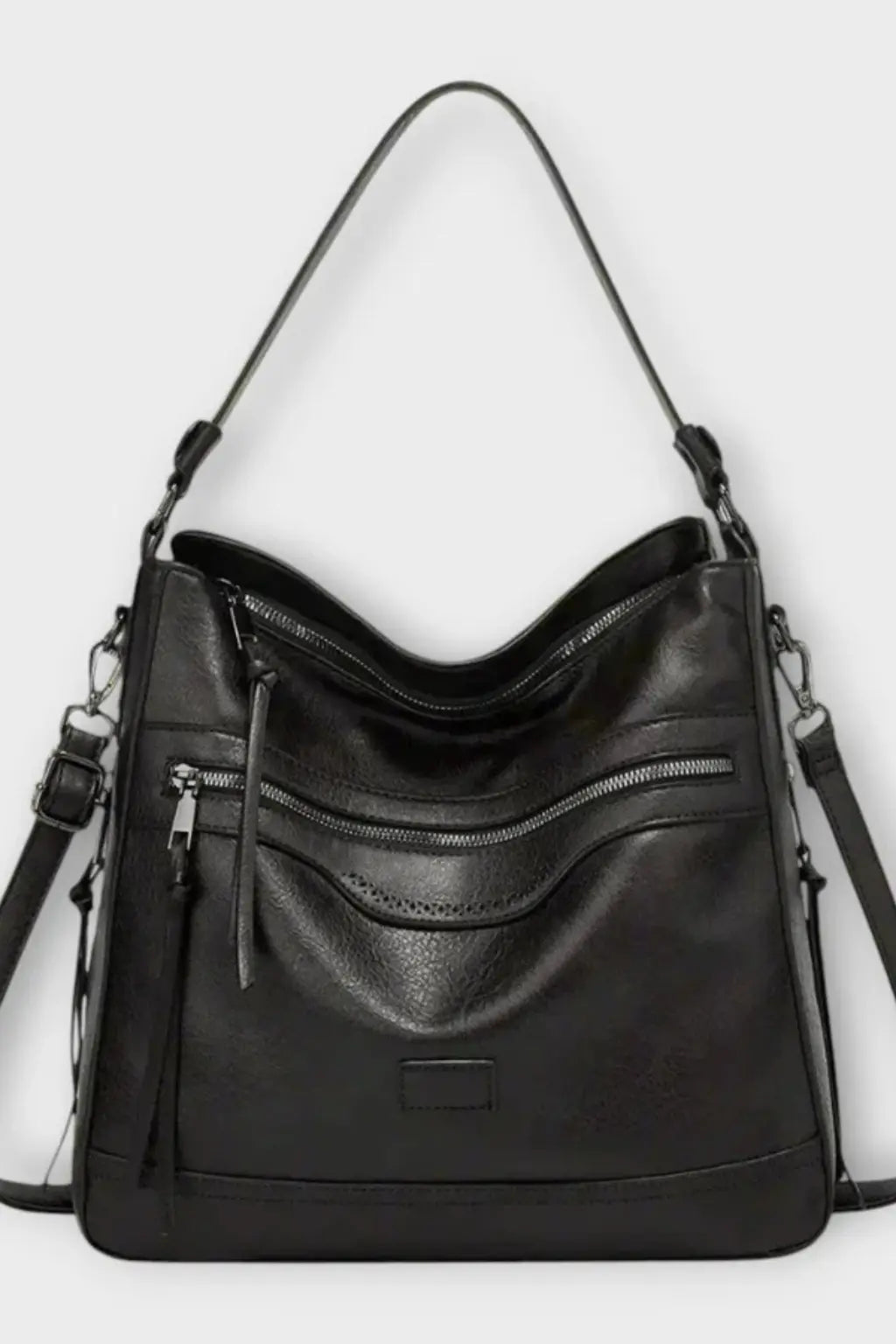 Ardelle | Women Zip Detail Slouchy Shoulder Bag TARHUS