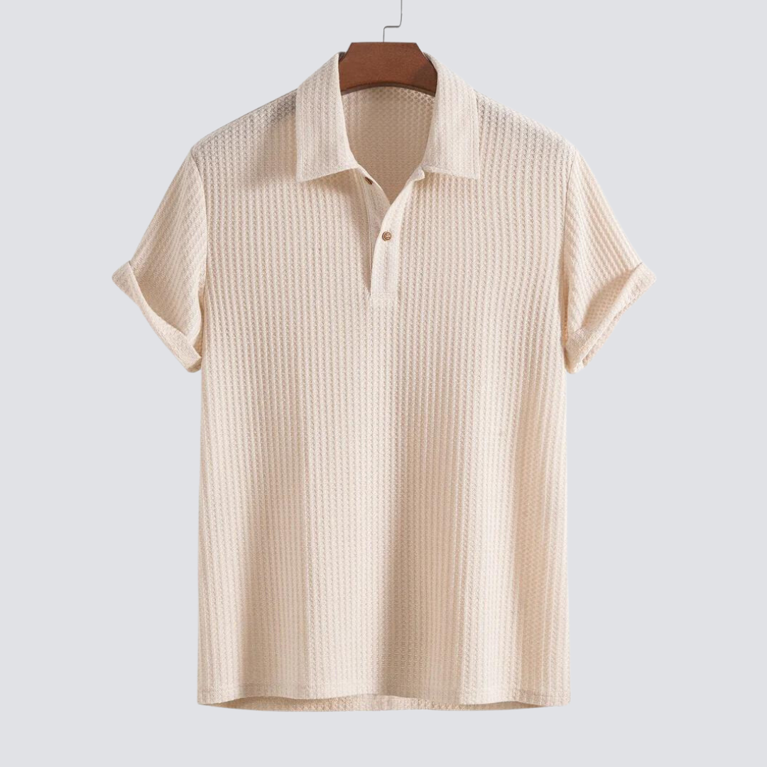 Massimo Waffle Knit Polo TARHUS Polo