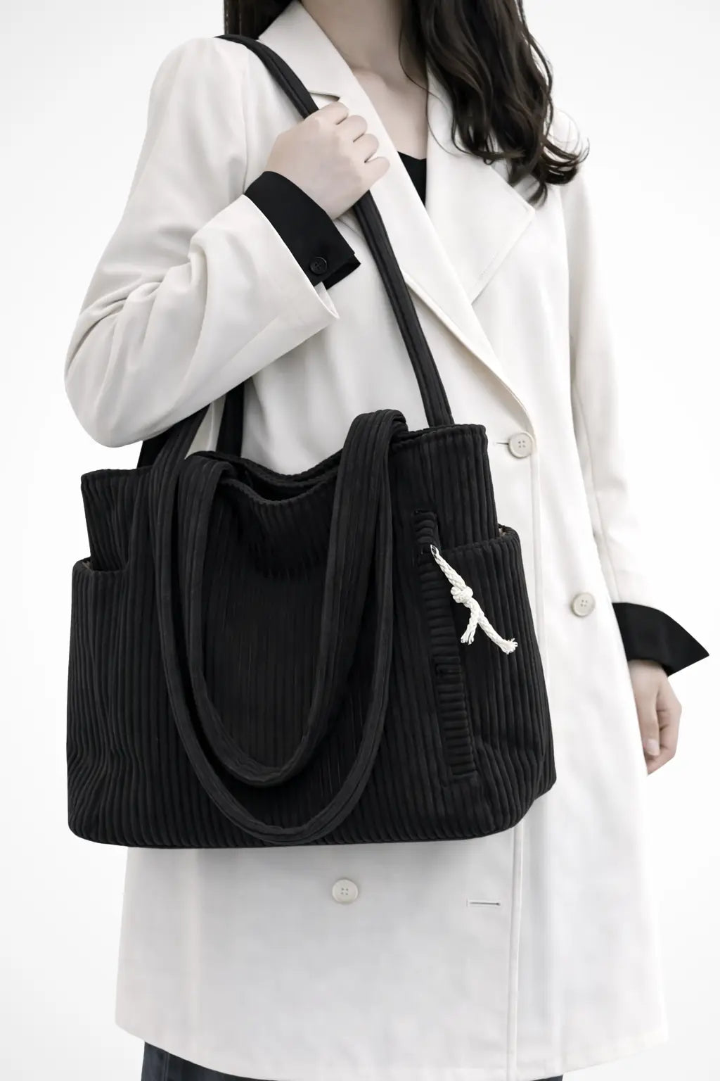 Cordelia | Women Corduroy Everyday Tote Bag TARHUS