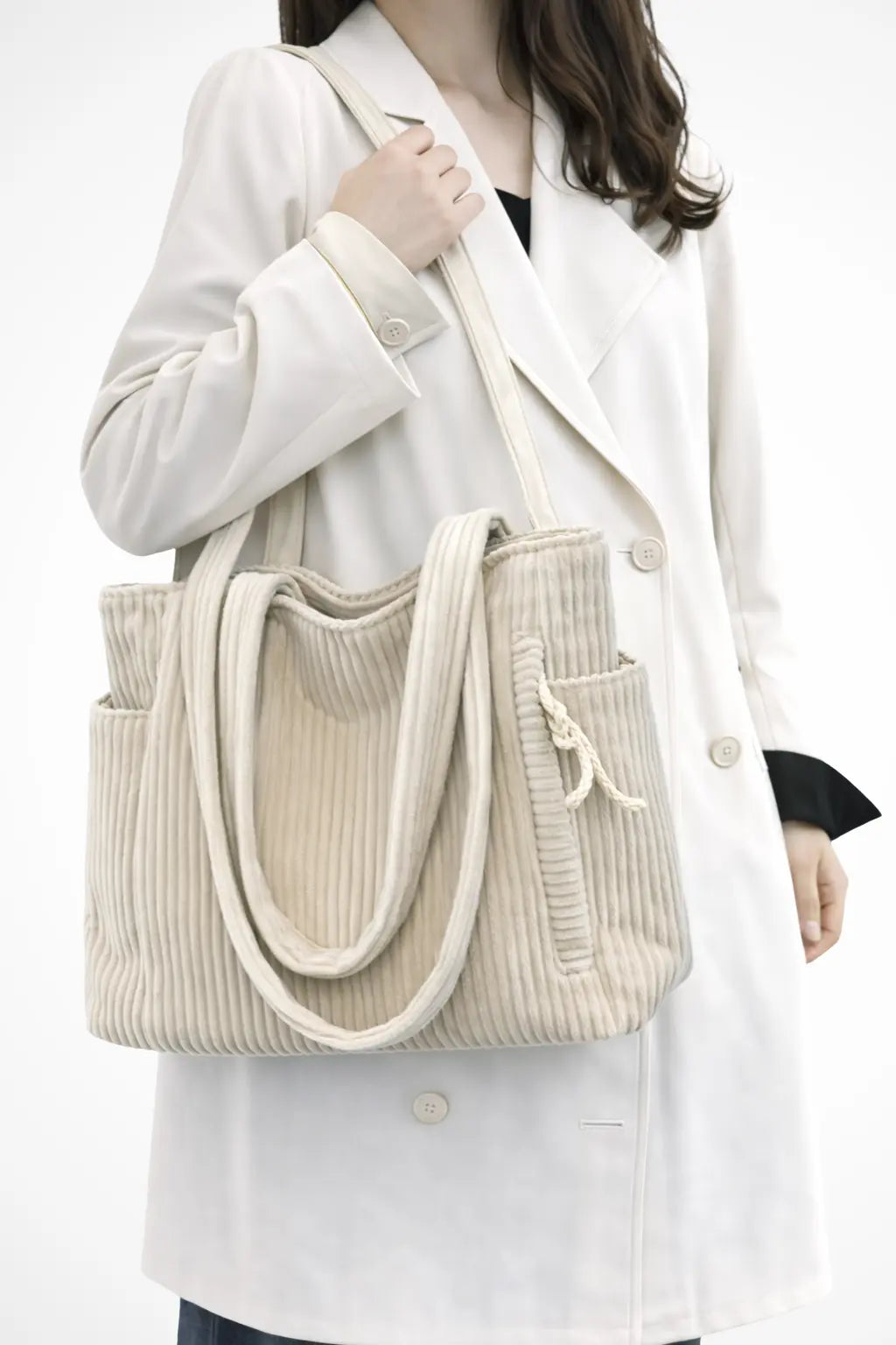 Cordelia | Women Corduroy Everyday Tote Bag TARHUS