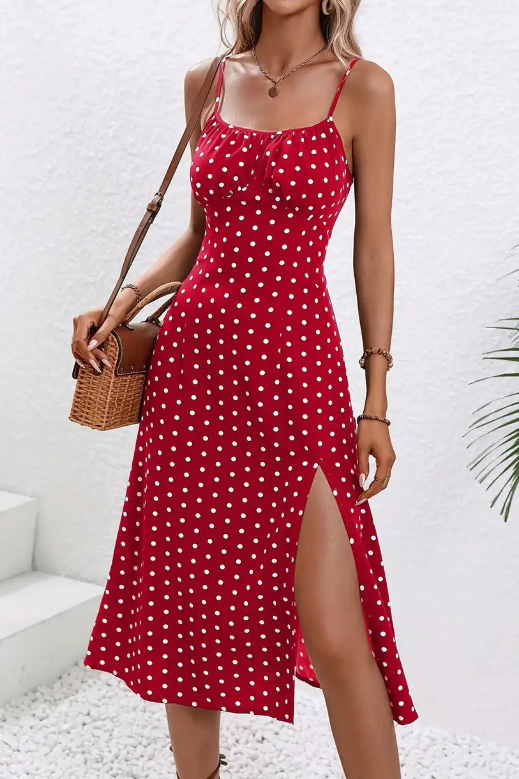 Charlotte | Women Floral Sleeveless Summer Boho Midi Dress TARHUS