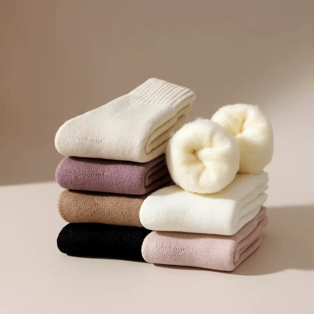 The Fleece Socks – Ultra-Soft Thermal Lounge Socks for Women & Men - TARHUS