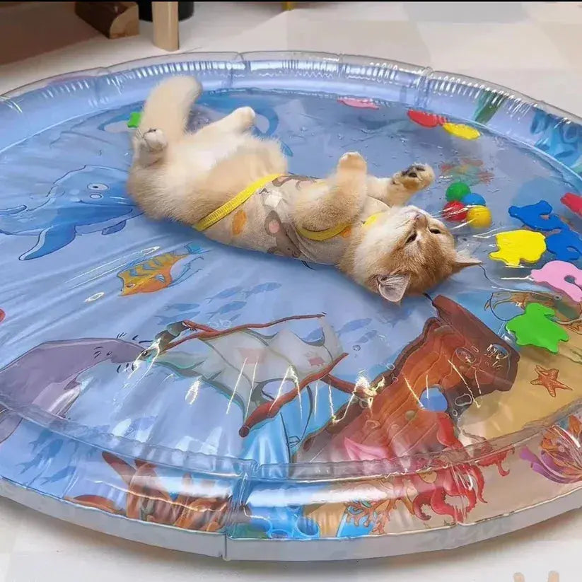 Interactive Water Mat for Cats – Underwater Adventure Playmat - TARHUS