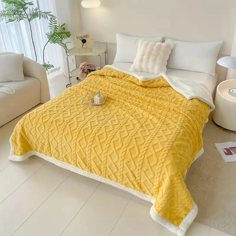 CozyNest Sherpa Blanket - TARHUS
