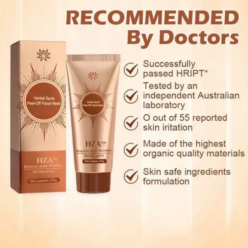 Herbal Peel-Off Mask – Dark Spot Remover & Skin Brightening - TARHUS