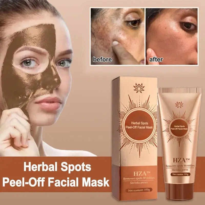 Herbal Peel-Off Mask – Dark Spot Remover & Skin Brightening - TARHUS