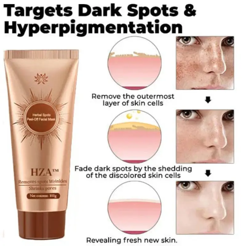 Herbal Peel-Off Mask – Dark Spot Remover & Skin Brightening - TARHUS