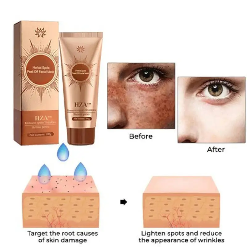 Herbal Peel-Off Mask – Dark Spot Remover & Skin Brightening - TARHUS