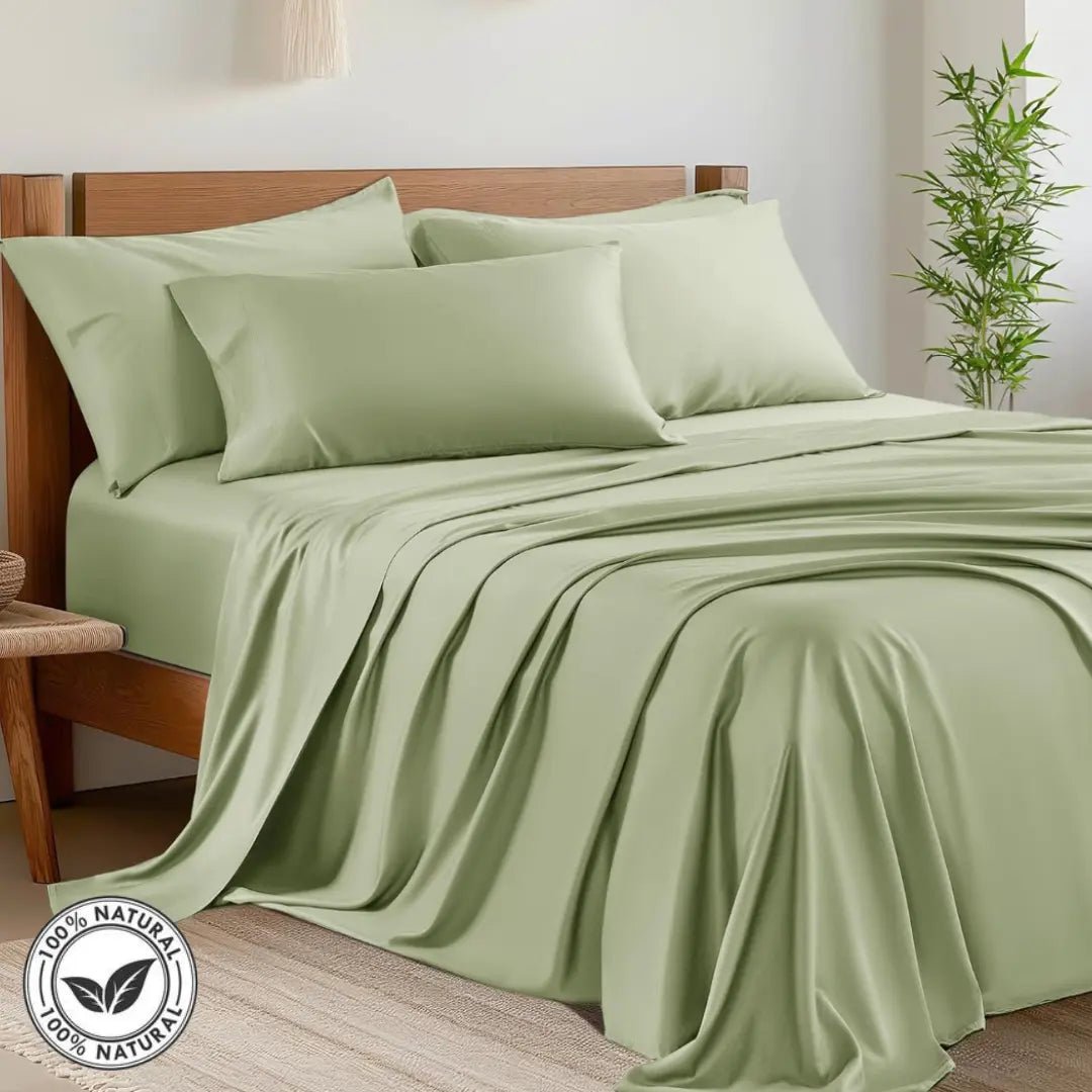 Premium Bamboo Cooling Sheets – Ultra Soft Breathable Bed Sheets - TARHUS
