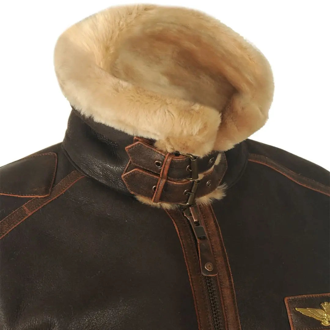 Men’s Pilot Winter Coat – Classic Bomber - TARHUS