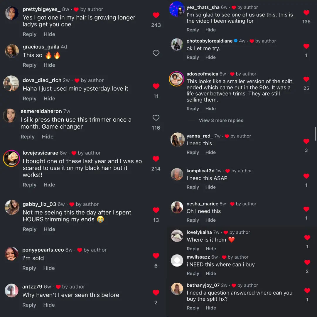 Split Ends Hair Trimmer for Damaged Hair - TARHUS