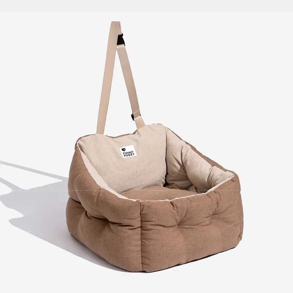 Travel Protection Booster Waterproof Elevated & Thickened Dog Car Seat Bed - TARHUS