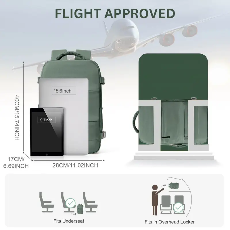 All-in-One Carry-On Travel Backpack - TARHUS