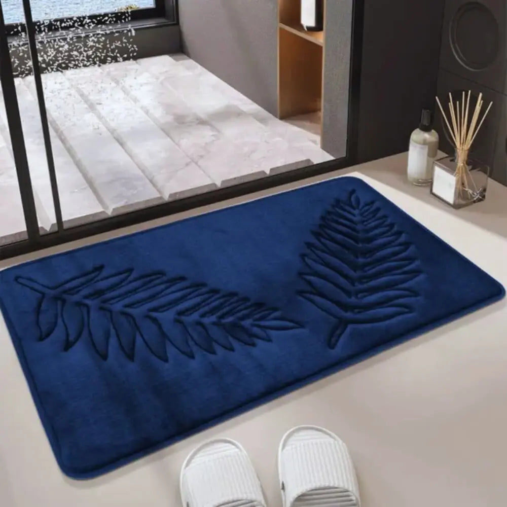 Veloura Leaf Comfort Bath Mat Set • Plush & Absorbent - TARHUS