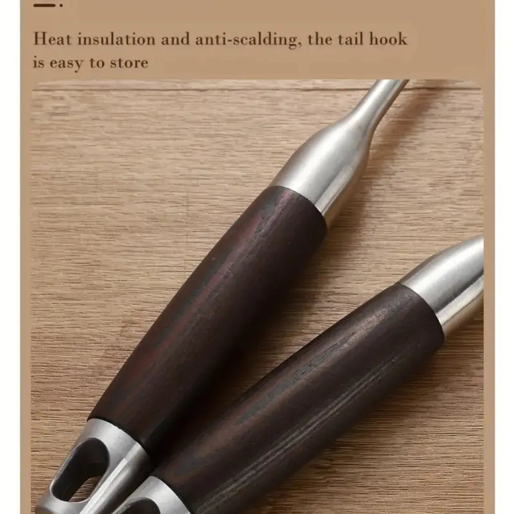 Stainless Steel Kitchen Utensil Set | 6-Piece Cookware – Durable & Elegant TARHUS Cooking Utensils