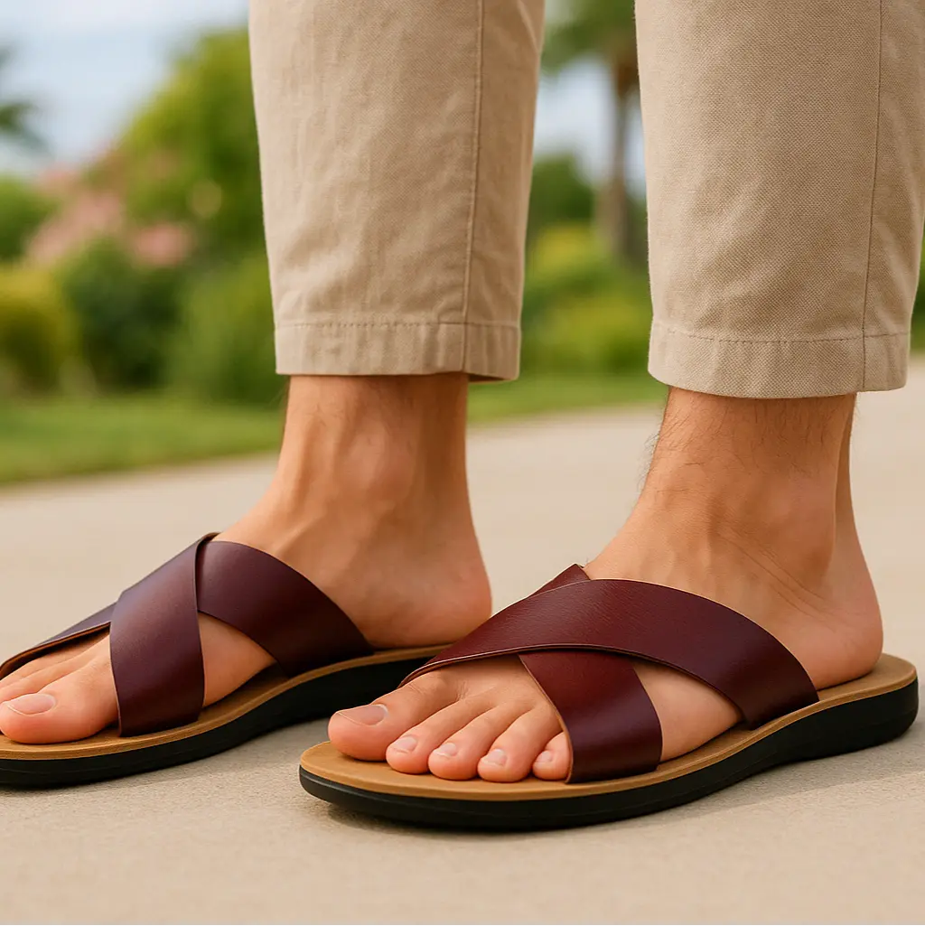 Tramonto | Italian Leather Sandals – Handcrafted Elegance & Everyday Comfort TARHUS