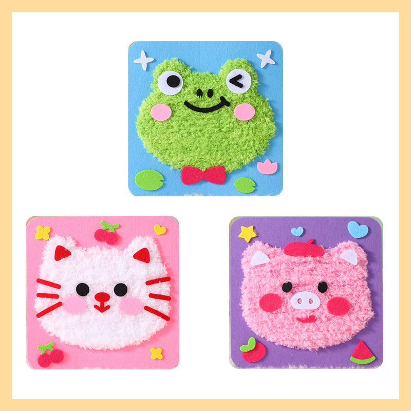 StitchJoy | DIY Embroidery Doll Set – Kids Craft Kit with Safe Tools & Colorful Yarn TARHUS Children's Toys