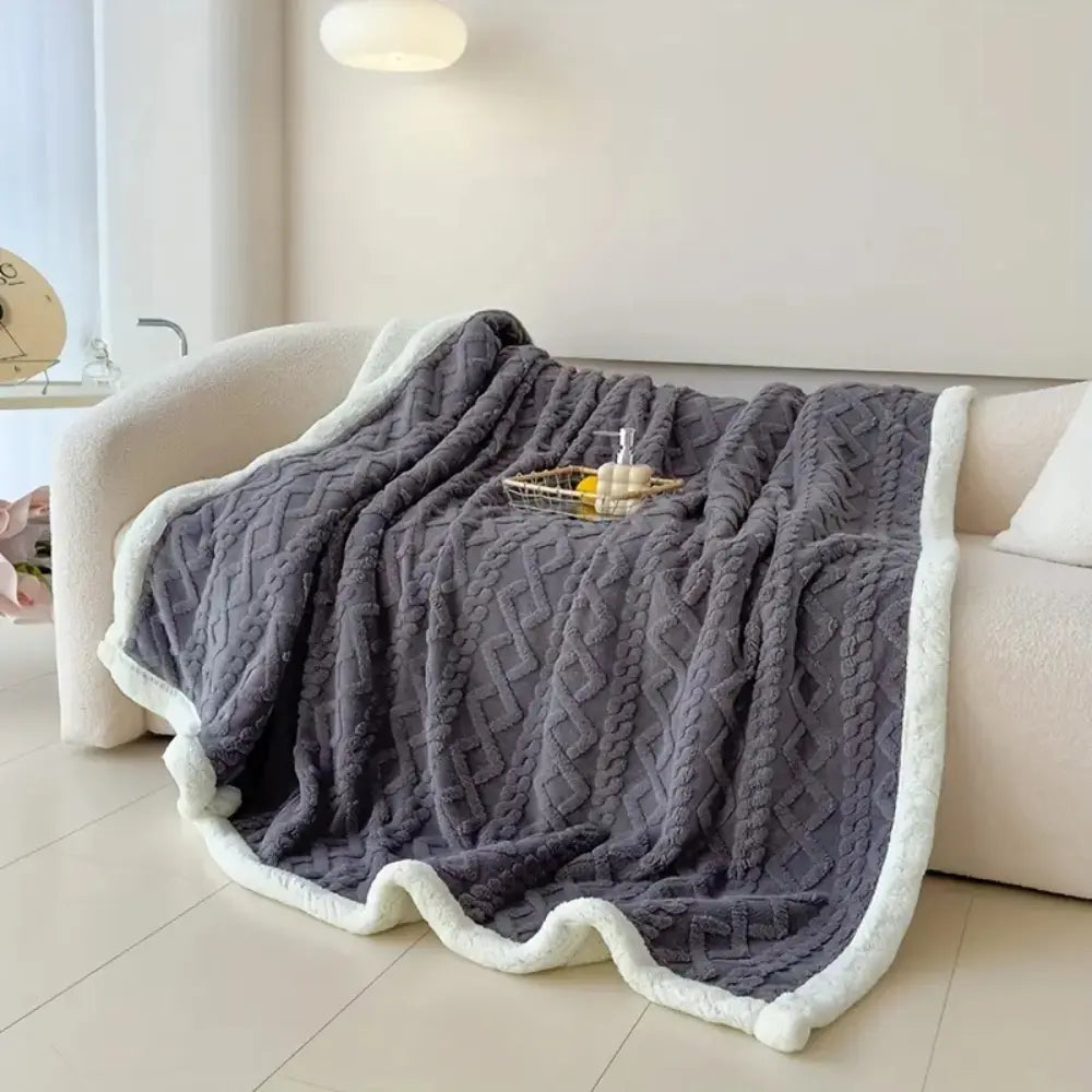 CozyNest Sherpa Blanket - TARHUS