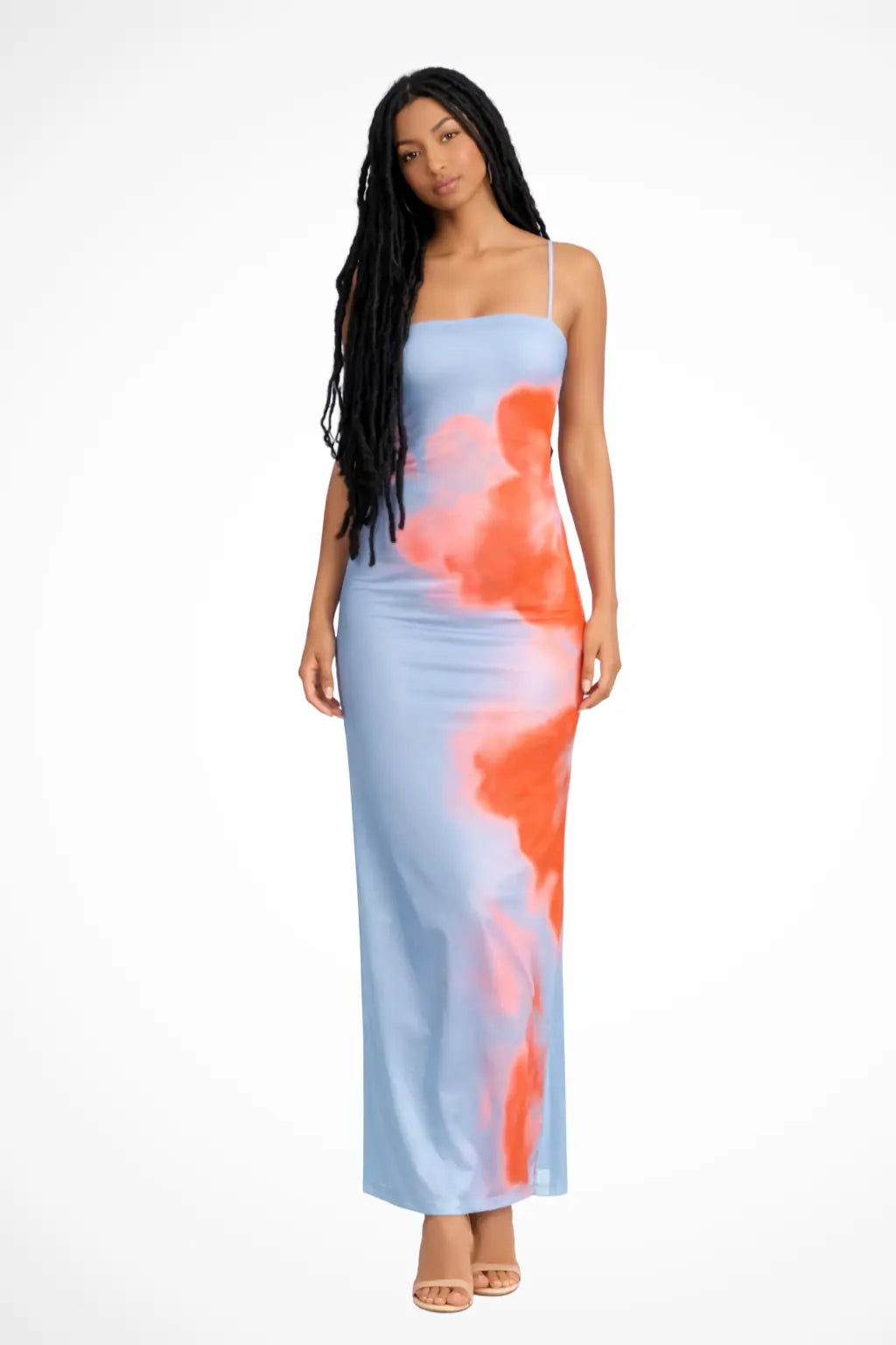 Aurea | Women Strapless Printed Maxi Beach Dress TARHUS Maxi Dress