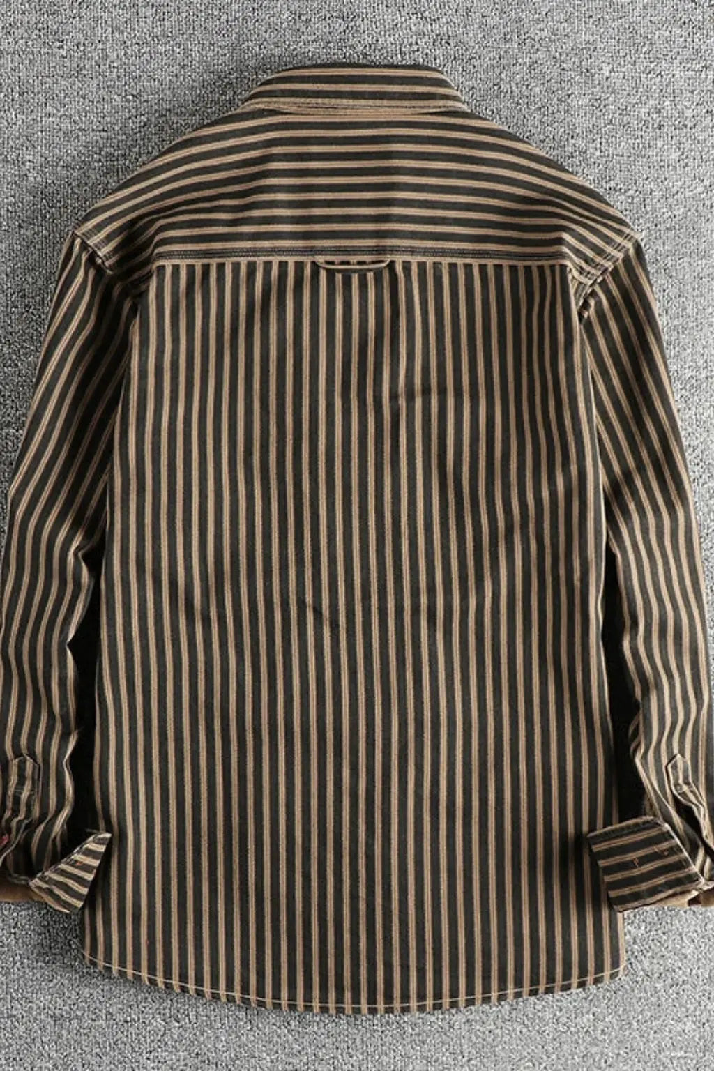 Noah | Men Washed Striped Shirt Loose Fit Long Sleeve Blouse TARHUS