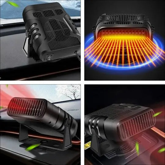 12V Portable Car Heater – Fast Defroster & Windshield Demister for Auto, Truck & SUV - TARHUS