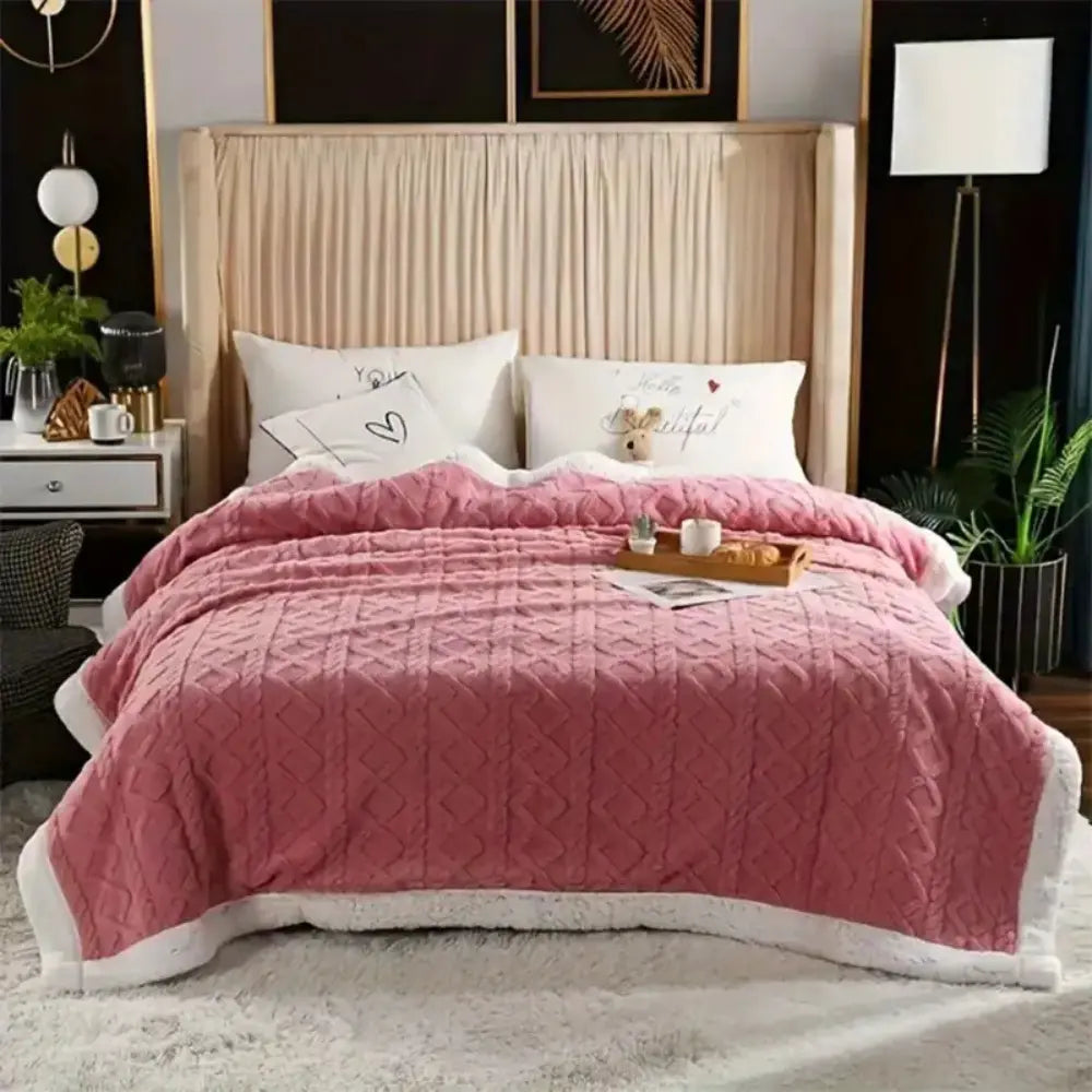 CozyNest Sherpa Blanket - TARHUS
