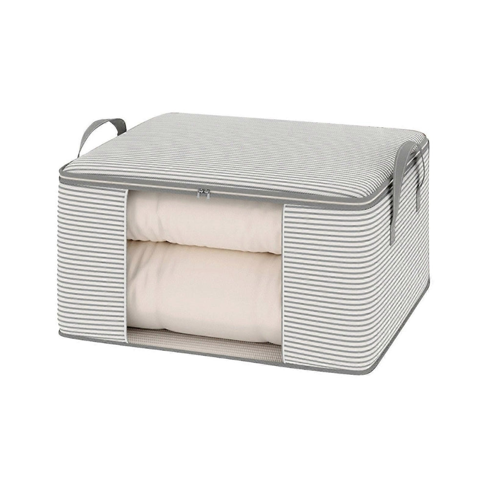 Classic Striped Foldable Storage Bag for Clothes & Home Organisation TARHUS Living Room Storage