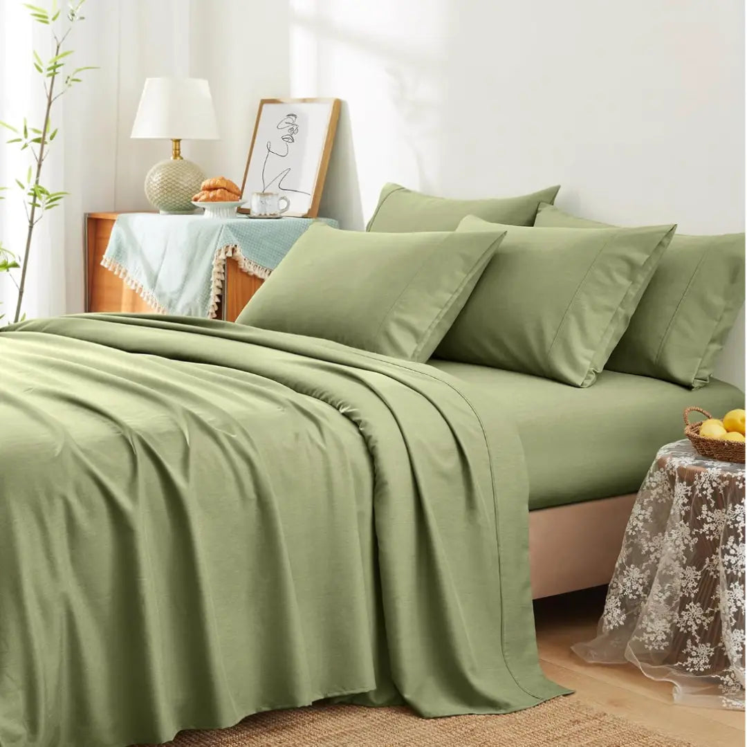 Premium Bamboo Cooling Sheets – Ultra Soft Breathable Bed Sheets - TARHUS