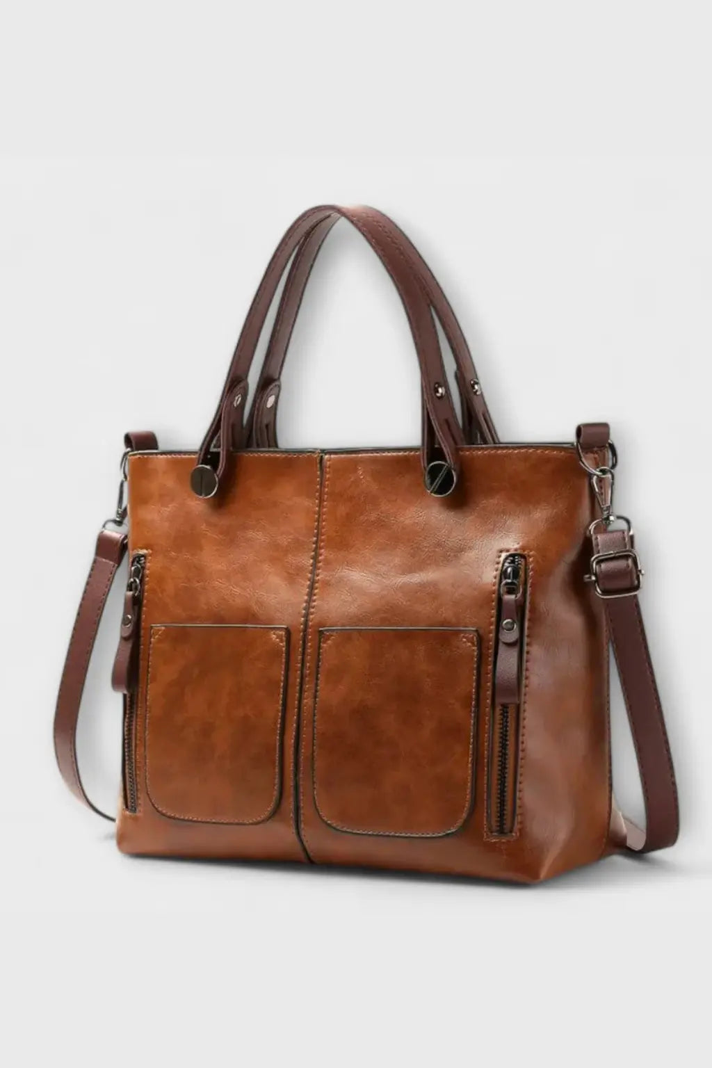 Seraphina | Women Multi Pocket Structured Tote Bag TARHUS