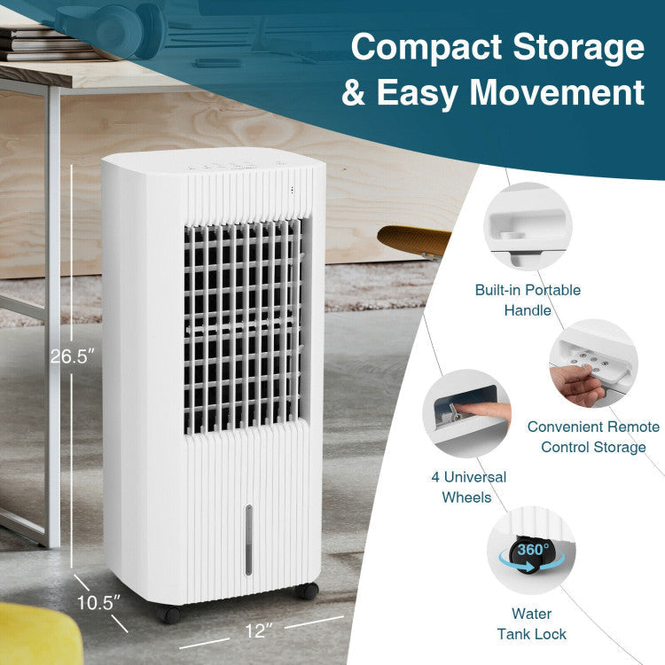 Coolora | Evaporative Air Cooler – Portable 3-in-1 Cooling Unit with 5L Tank & Remote TARHUS Air Cooler