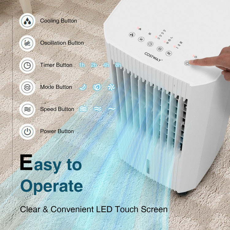 Coolora | Evaporative Air Cooler – Portable 3-in-1 Cooling Unit with 5L Tank & Remote TARHUS Air Cooler