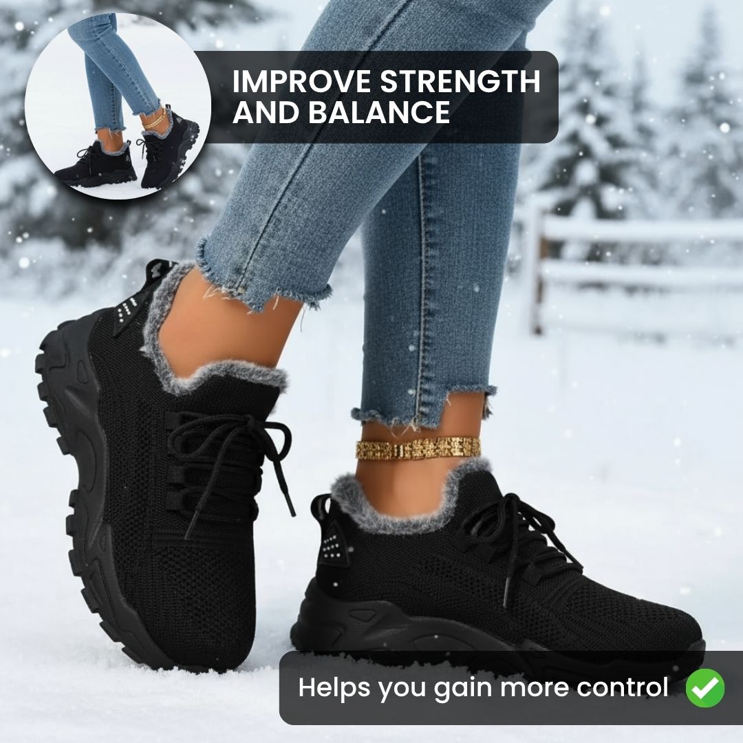 Warm & Supportive Walking Shoes – Cozy Fit & Everyday Stability TARHUS Women Shoes