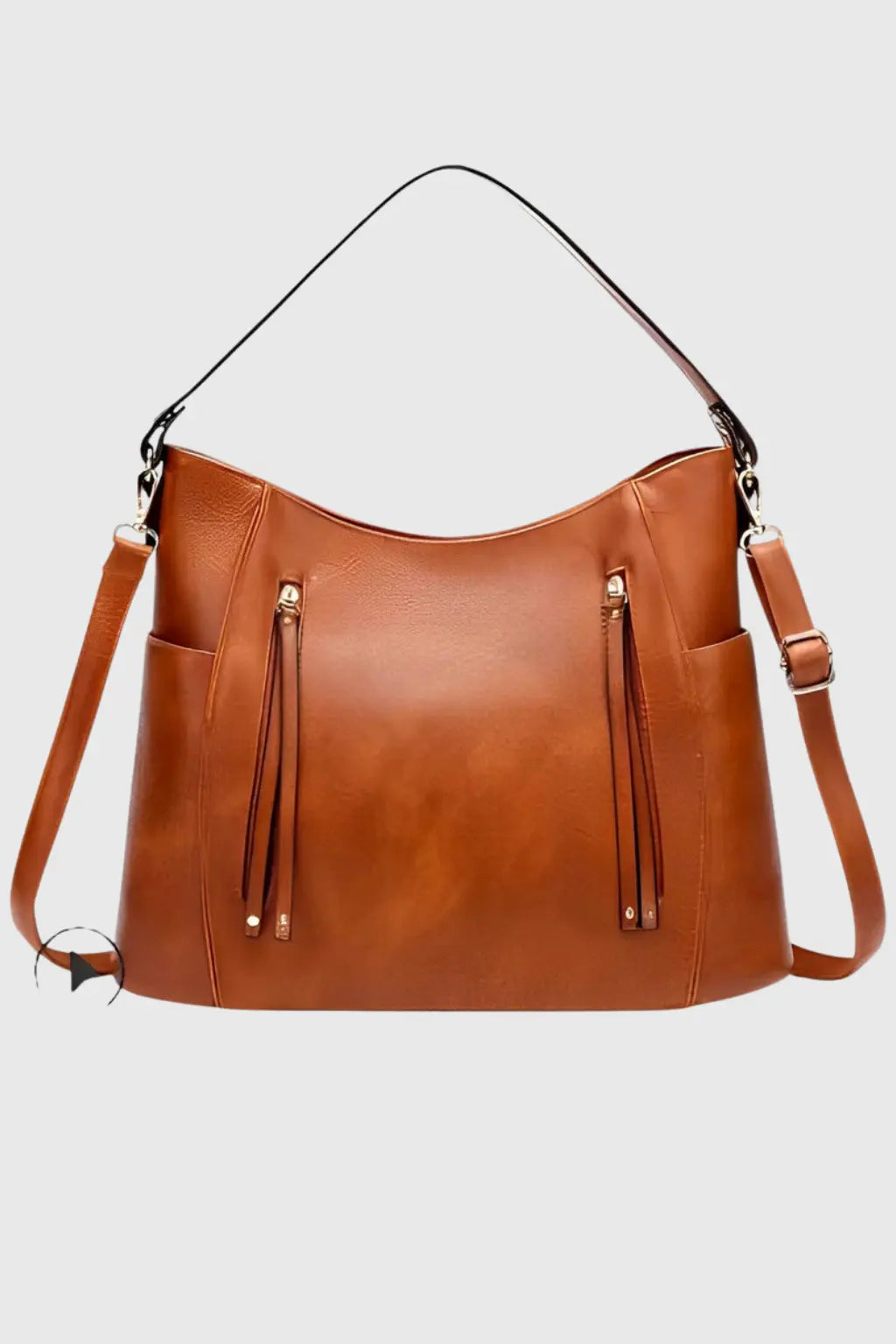 Kova | Women Large Detail Hobo Versatile Everyday Shoulder Bag TARHUS
