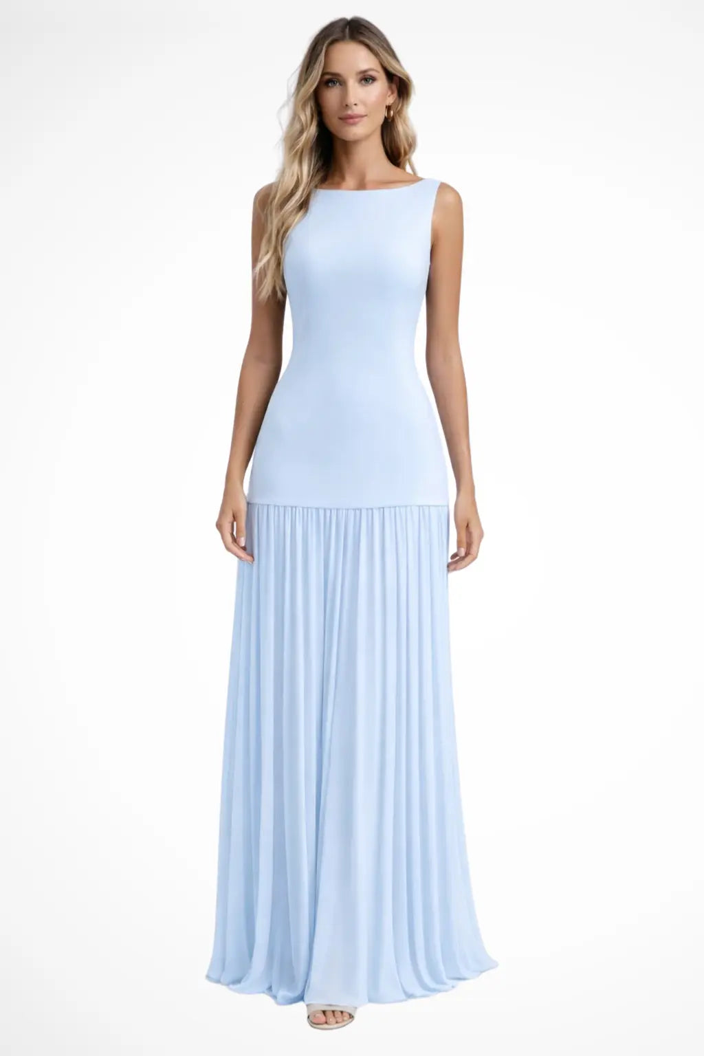 Eline | Women Elegant Pleated Formal Maxi Dress TARHUS
