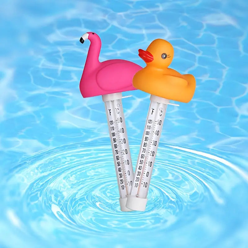 Duck & Flamingo Floating Thermometers | Pool & Spa Water Temperature Gauge TARHUS Beach