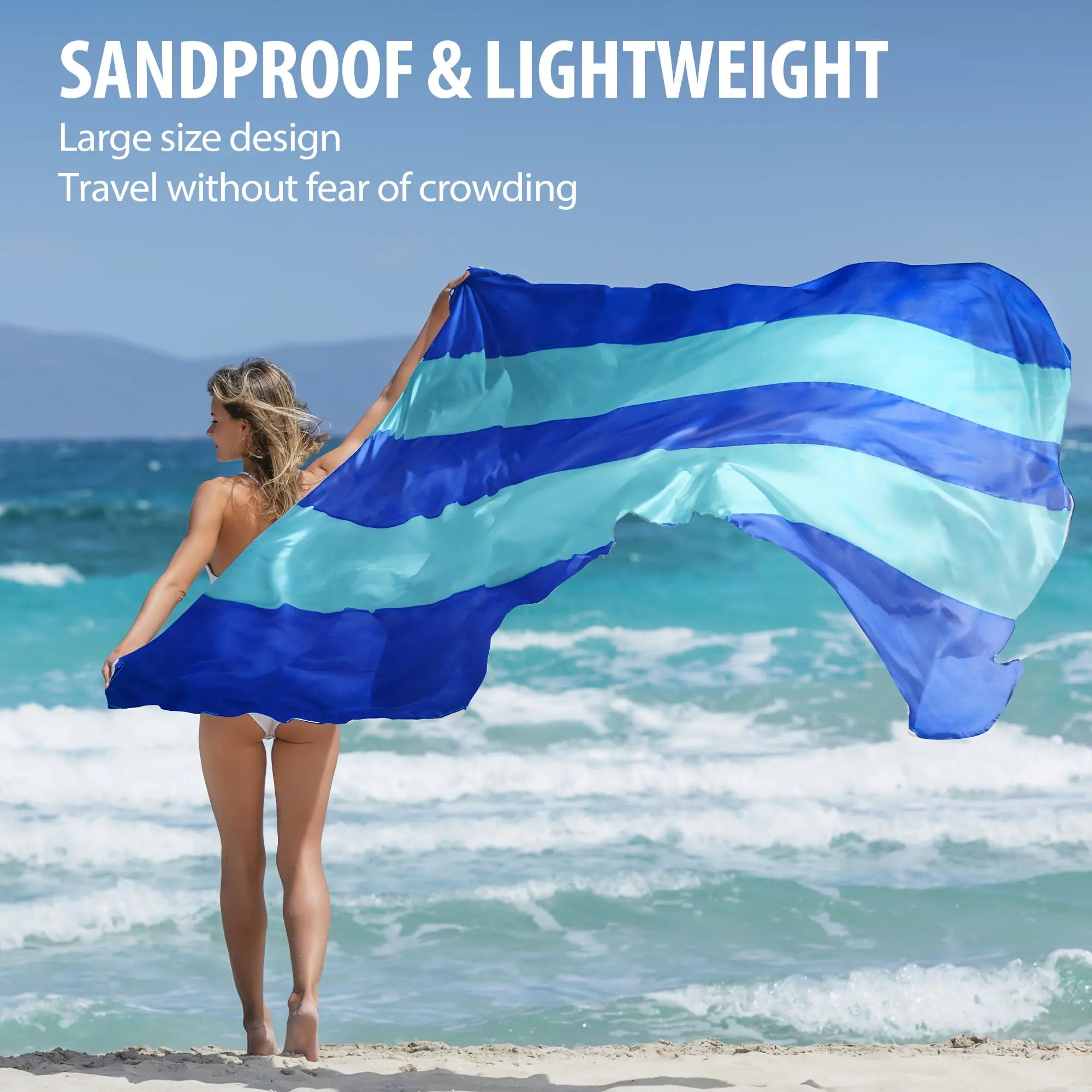 Solara | Oversized Picnic Beach Blanket – Lightweight Sandproof Mat for Travel & Camping TARHUS Outdoor & Survival