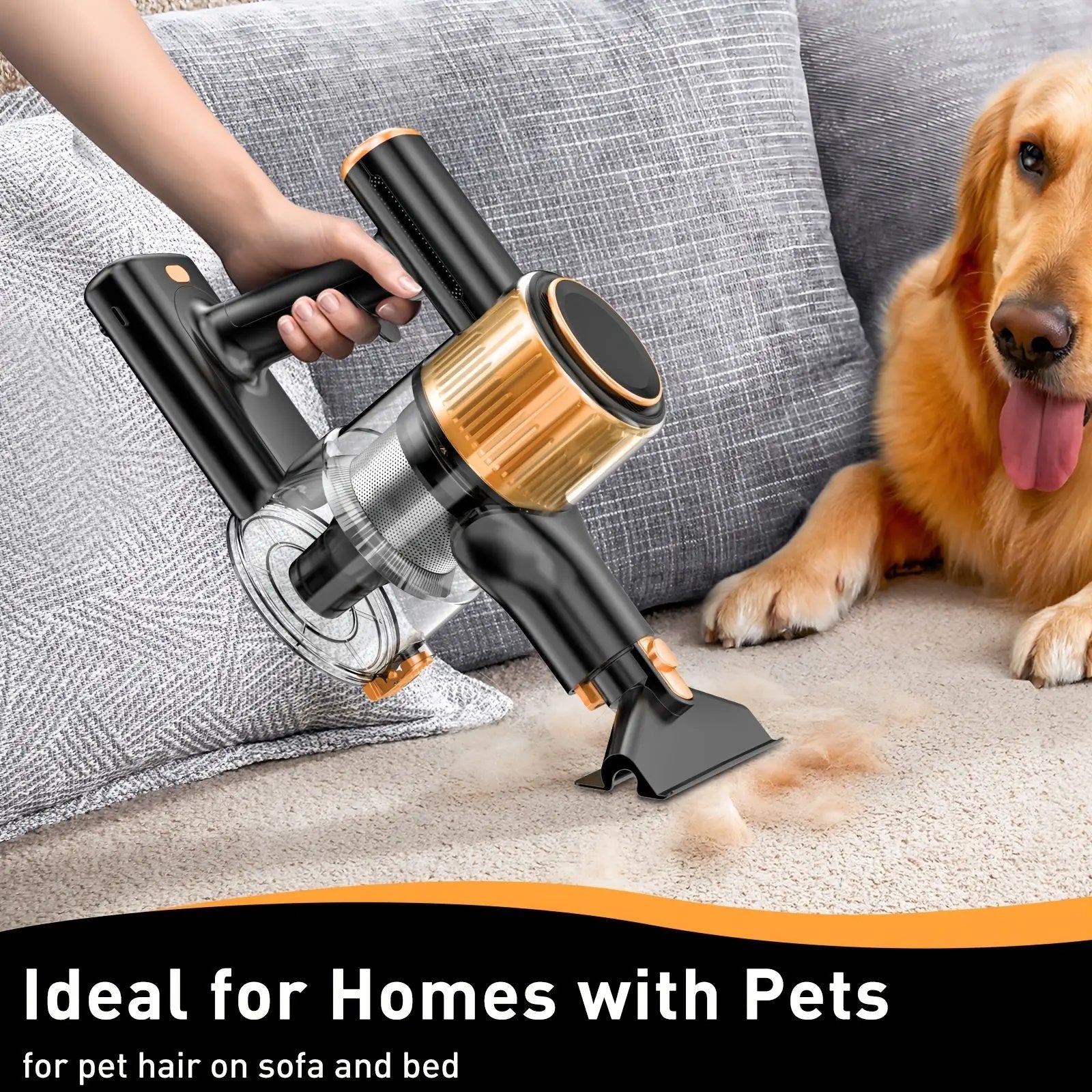 8-in-1 Lightweight Cordless Vacuum Cleaner - TARHUS