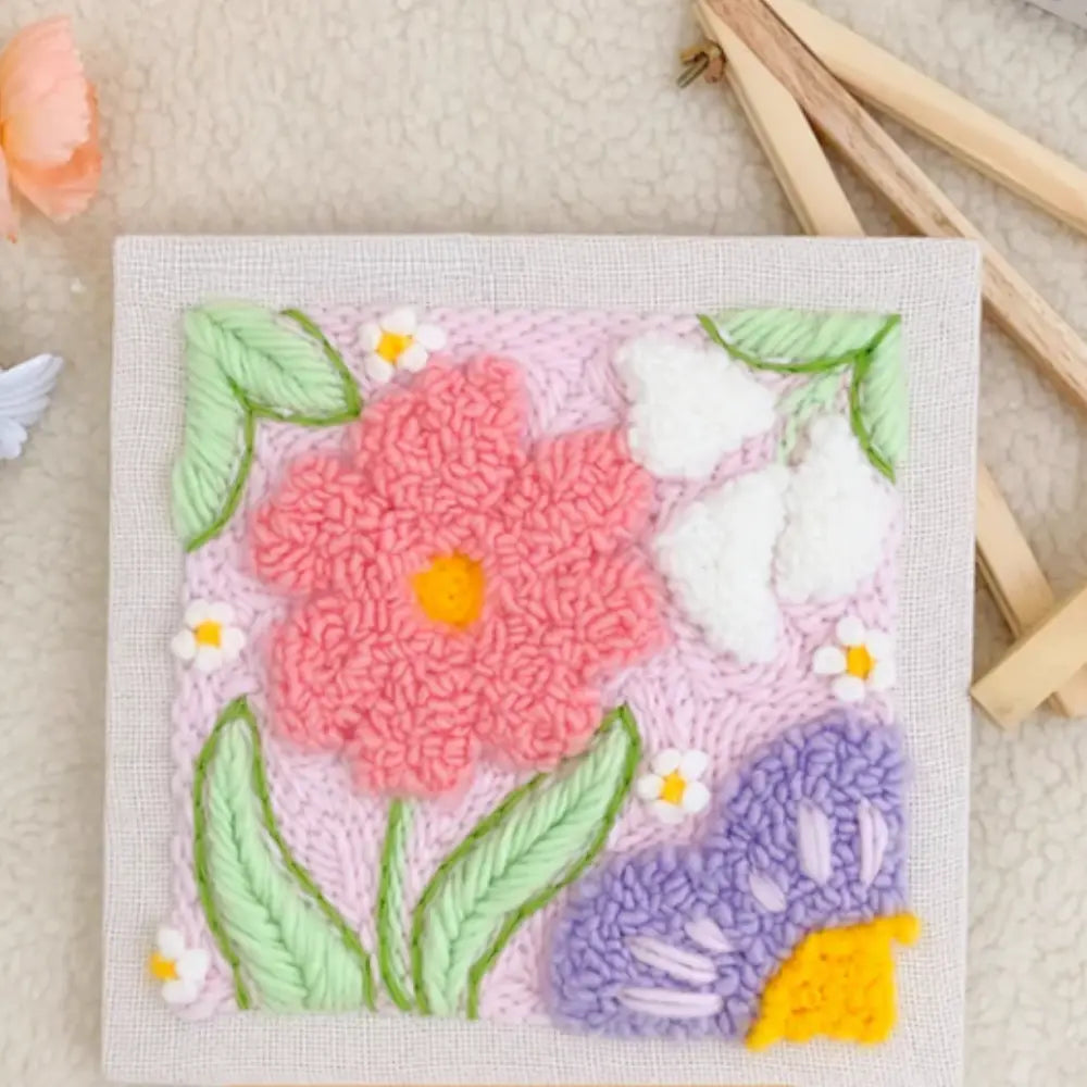 Stitchee Threads Embroidery Kit - TARHUS
