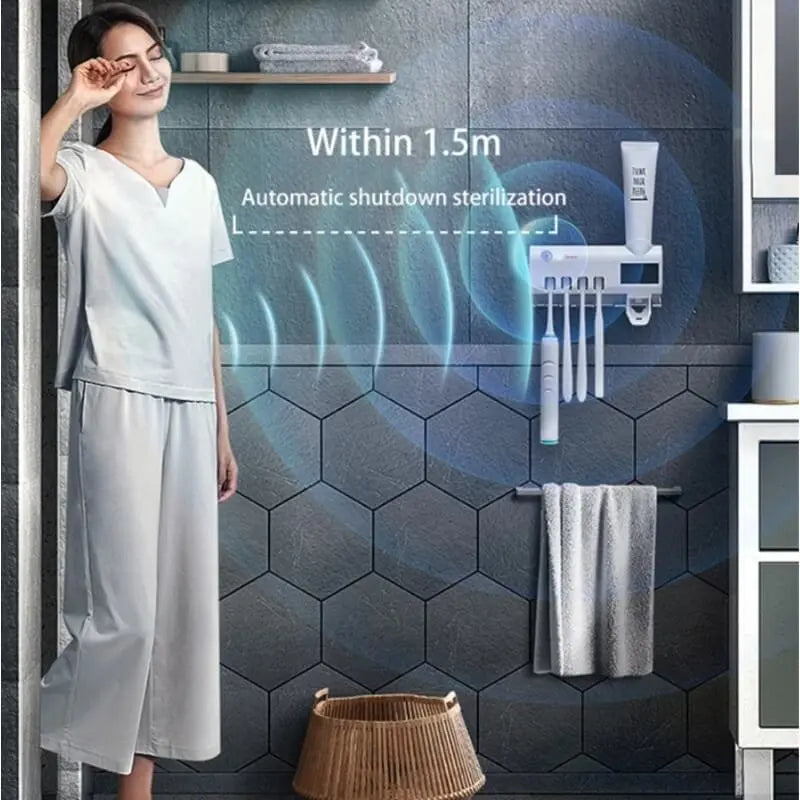 SteriHold - Toothbrush Holder & Sterilizer Tarhus