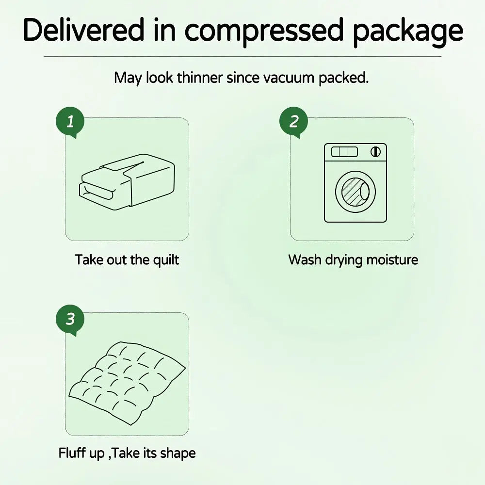 Bohemian Winter Comforter – Soft Snowflake Fleece Blanket with Floral Print - TARHUS