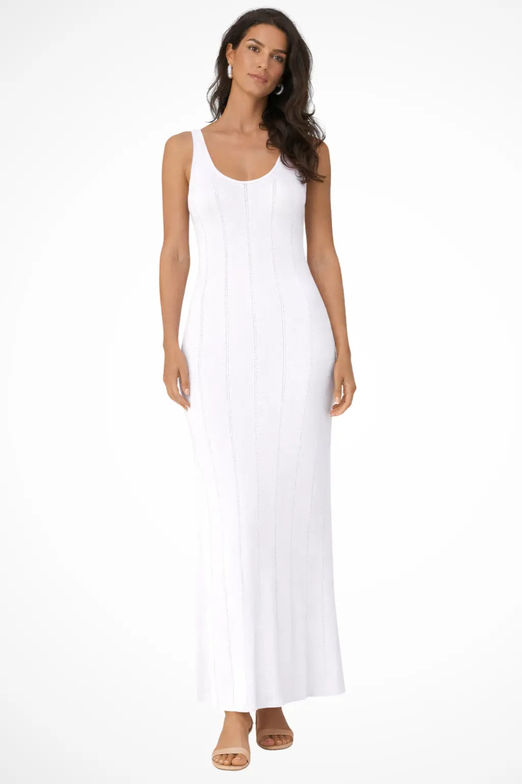 Serena | Women Sleeveless Knit Maxi Summer Wedding Guest Dress TARHUS Maxi Dress