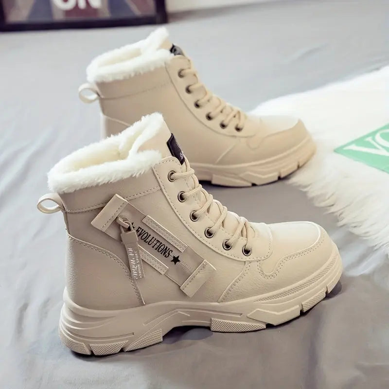 Women's Winter High-Top Snow Boots - TARHUS