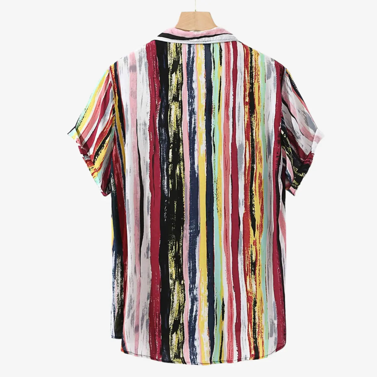 Heel | Abstract Artisanal Print Shirt - TARHUS