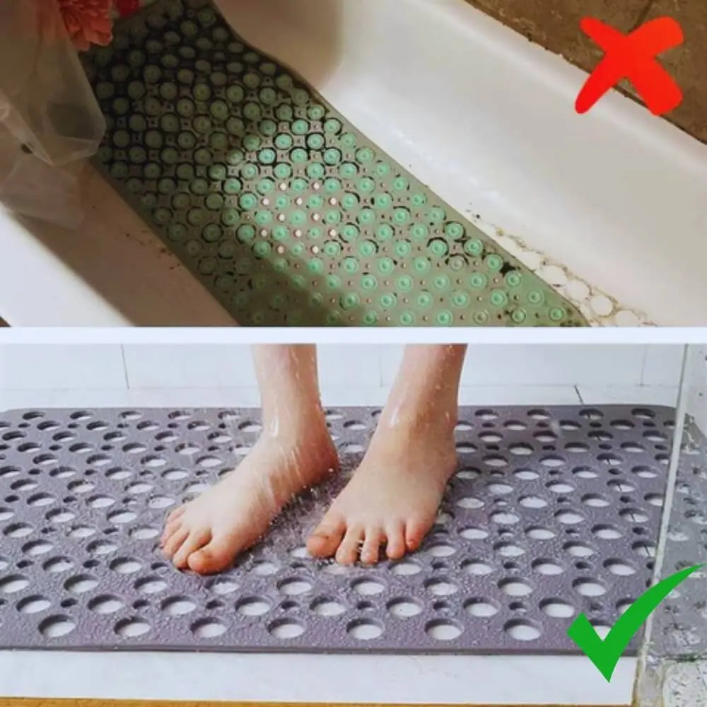 Safe & Easy Clean Non-Slip Shower Mat - TARHUS